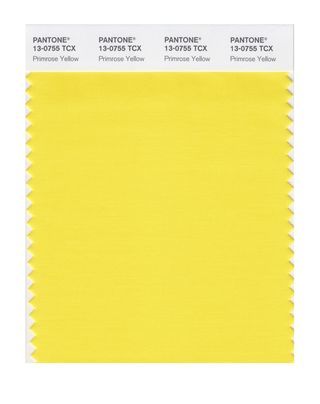 Laporan Warna Mode Pantone - Musim Semi 2017 - Primose Yellow