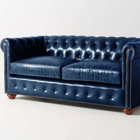 sofa chesterfield dulcimer kulit mungil