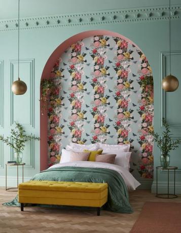 Wallpaper Graham & Brown Tahun 2020, Bloomsbury Neo-Mint, £ 60 per roll (19)