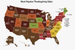 Peta Ini Menunjukkan Hari Thanksgiving Favorit Orang Secara Berdampingan