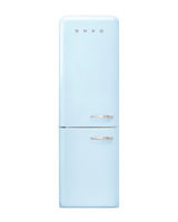 Smeg 11,7 cu ft. Kulkas Freezer Bawah, Pastel Biru