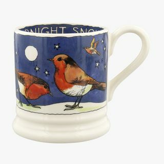 Mug Robins In The Snow 1/2 Pint