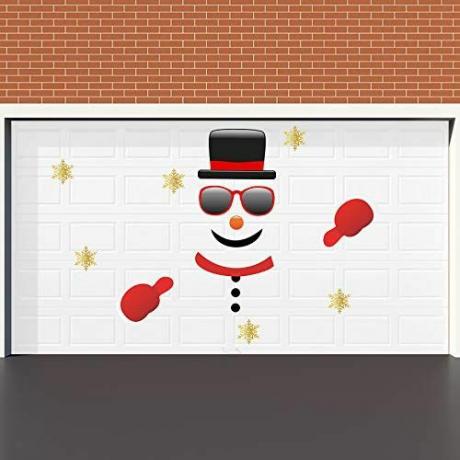  Pintu Garasi Manusia Salju Natal