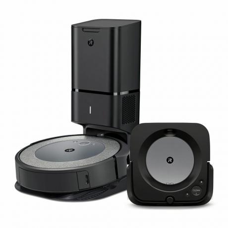 Roomba i3+ EVO (3550) Robot Vakum dan Braava Jet m6 (6113) Bundel Robot Pel 