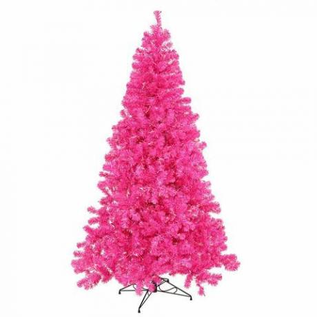 6 'Hot Pink Pine Buatan Pohon Natal