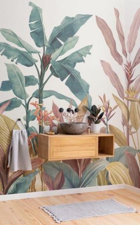 Koleksi Vintage Botanicals oleh MuralsWallpaper, menggunakan lukisan vintage rinci oleh Pierre-Joseph Redouté