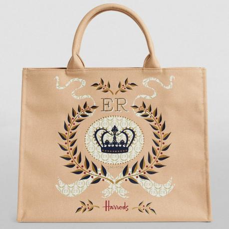 Tas Tote Peringatan Ratu Elizabeth II Katun Besar