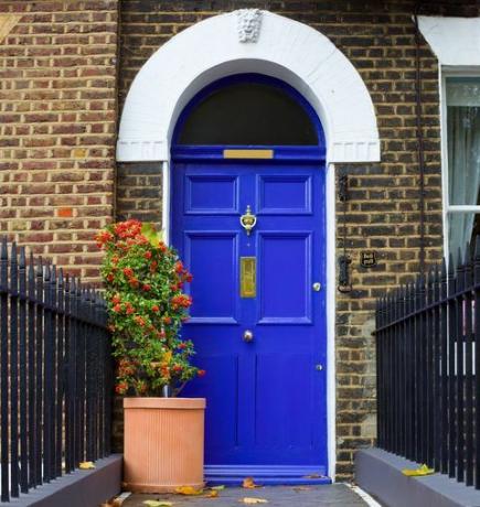 pintu depan, pintu masuk, london, inggris