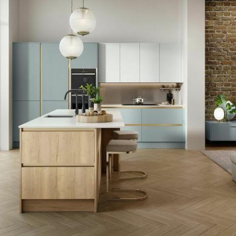 desain dapur modern rumah cantik islington kitchen at homebase