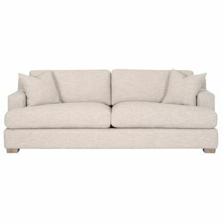 Stellan 92" Sofa Santai California, Mineral Birch, Oak Abu-abu Alami