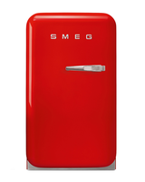 Smeg 1,5 cu ft. Kulkas Kompak, Merah