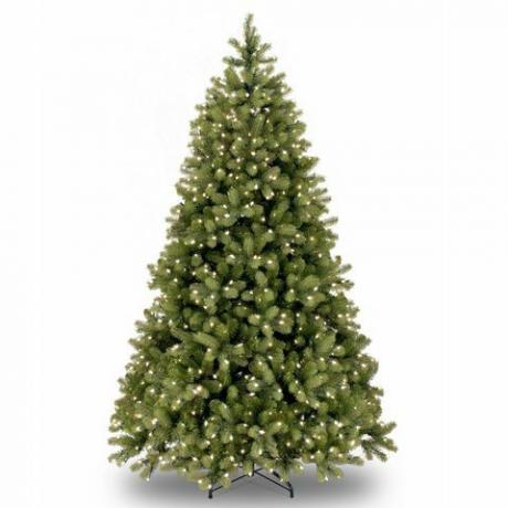 6ft Pre-Lit Bayberry Spruce Feel-Real Artificial Pohon Natal, Hayes Garden World