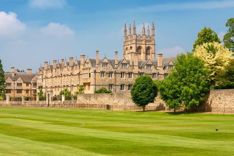 Merton College. Oxford, Inggris