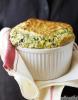 Resep Bayam dan Cheddar Souffle