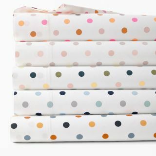 Lembar Polka-Dot Percale