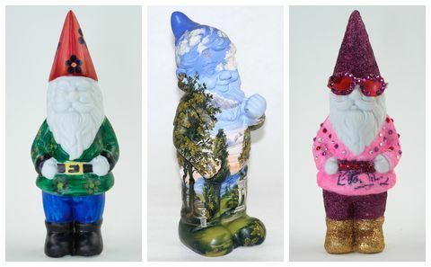 Chelsea Flower Show gnome yang dilarang