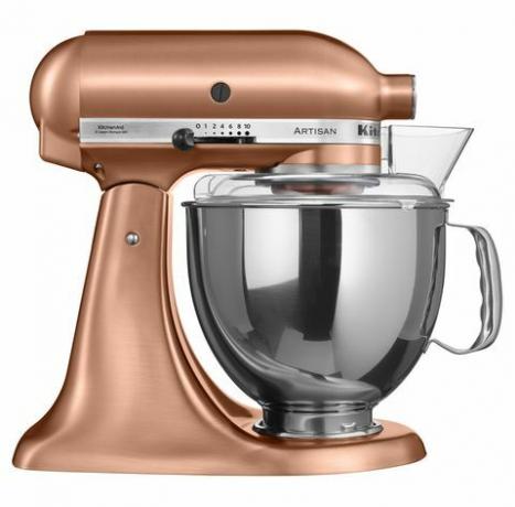 Copper KitchenAid stand mixer