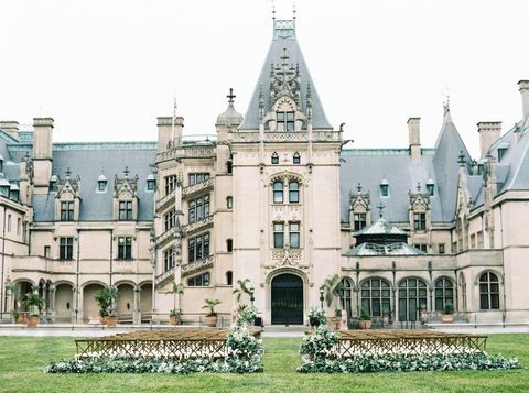 pernikahan di biltmore estate di asheville utara carolina