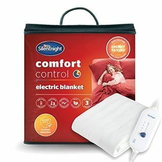 Selimut Listrik Silentnight Comfort Control - Tunggal, Putih