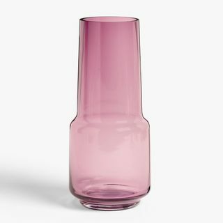 John Lewis Modern Vase, H27cm, Ungu