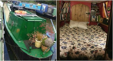 Makeover sempit Narrowboat London