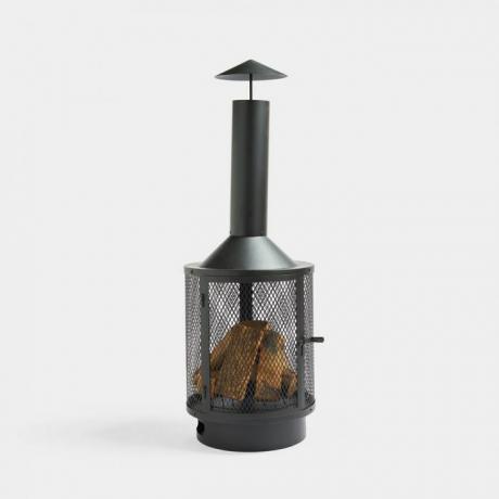 Chiminea Logam Hitam