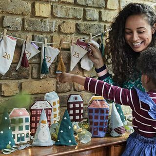 Scandi Fabric Play Town Advent Calendar