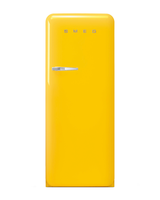 Smeg 9,22 cu ft. Lemari Es Top-Freezer, Kuning