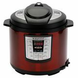 Pot Instan 6-Liter Stainless Steel Merah