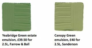 Color Confident Green - Farrow & Ball dan Sanderson