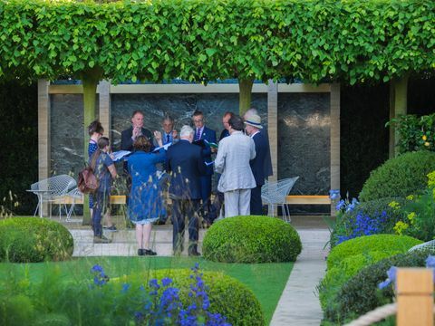 Juri di RHS Chelsea Flower Show 2014