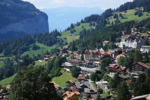 Swiss, Berner Oberland Alps