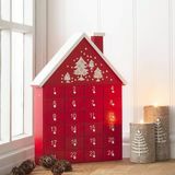 Kalender Advent Red Wood House