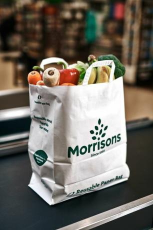 Reusable Paper Bag - Morrisons memperkenalkan kantong kertas bergaya AS dalam upaya mengurangi penggunaan plastik