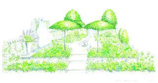 Kebun Bunga RHS Chelsea - pertama kali melihat pameran