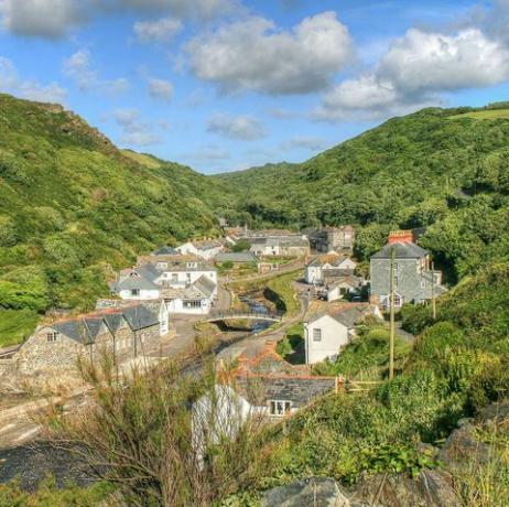 boscastle, desa nelayan cornish