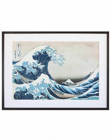 katsushika hokusai ombak besar dari kanagawa di john lewis