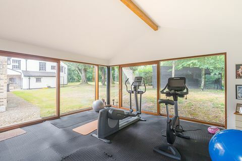 The Old Vicarage - Little Abington - Nick Brown - gym - Cheffins