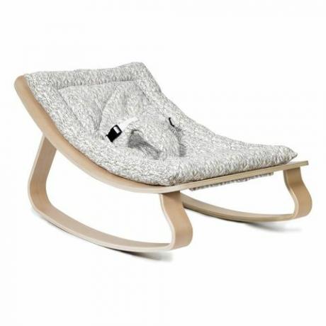 Levo Oak Baby Bouncer - Bunny White