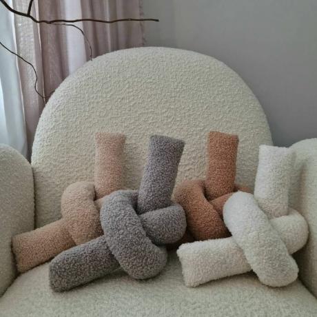 Boucle Love Knot Cushion