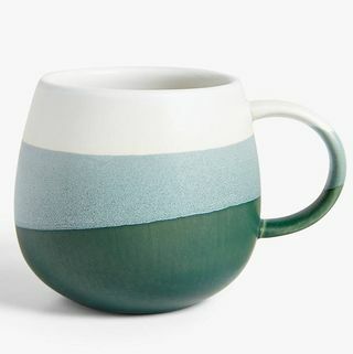 Mug Stoneware Celup, Mallard Green