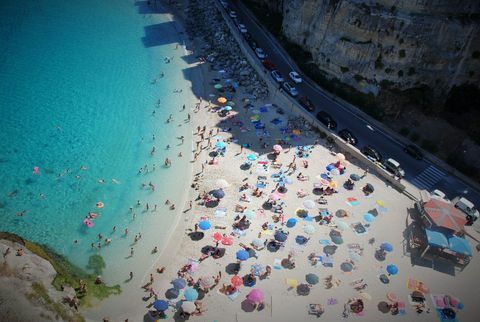 Pantai terbaik di Italia