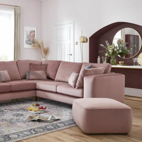 rumah sofa darcy yang indah di dfs, sofa sudut