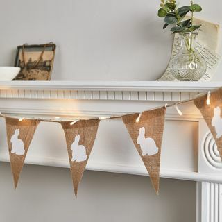 25 Lampu LED Bunny Bunting