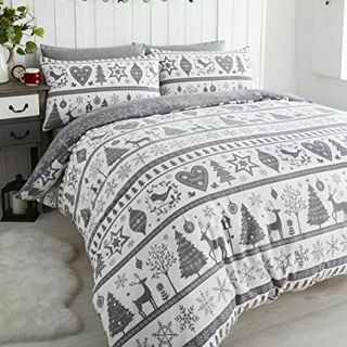 Quilt Duvet Cover Christmas Bedding Set