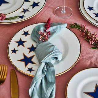 Lucky Stars Bone China Plates