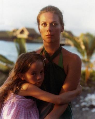 Natalie Wood dan Natasha Gregson Wagner di Hawaii