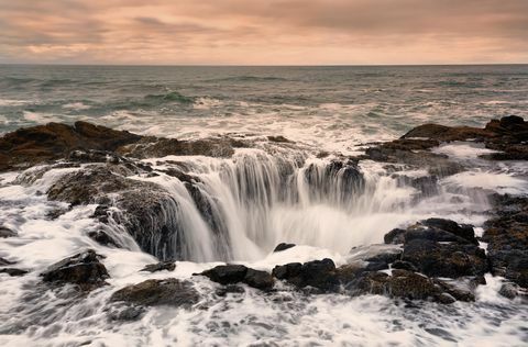 Thor's Well di Oregon